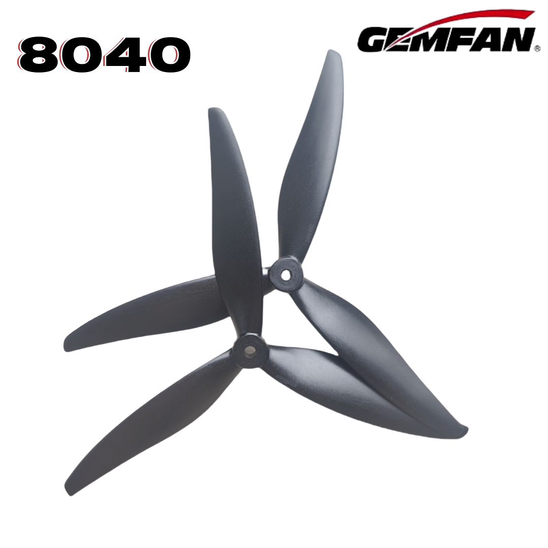 Gemfan 8040 8X4X3 3-blade 8-in - Fpv Drone Motor review and price
