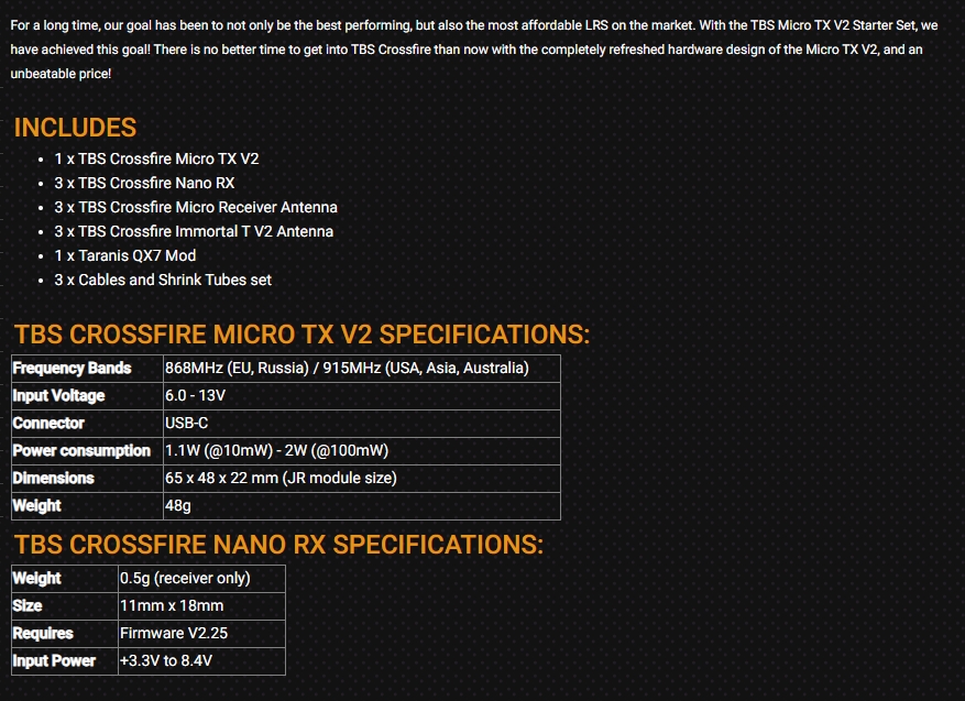 TBS CROSSFIRE MICRO TX V2 STAR - Tbs Fpv Crossfire review and price